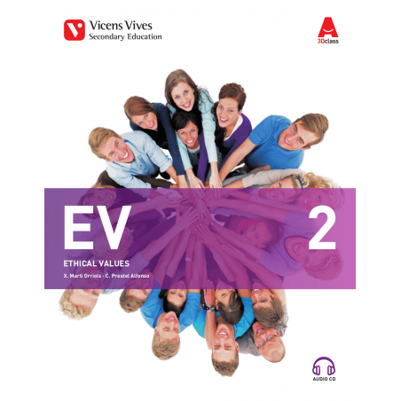 EV 2. Andalucía. Ethical Values. Book and CD (3D class)