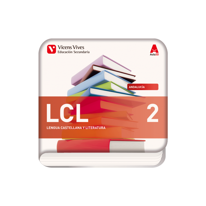 LCL 2. Andalucía. Lengua castellana y literatura. (Digital) (Aula 3D)