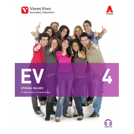 EV 4. Ethical Values. Andalucía. Book and CD. (3d Class)