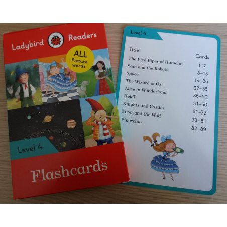 Flashcards. ALL Picture words. Level 4 (Ladybird)