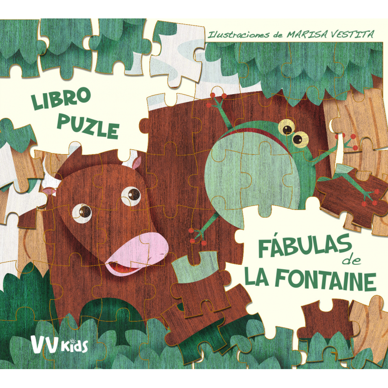 Fábulas de La Fontaine. Libro puzle (VVKids)