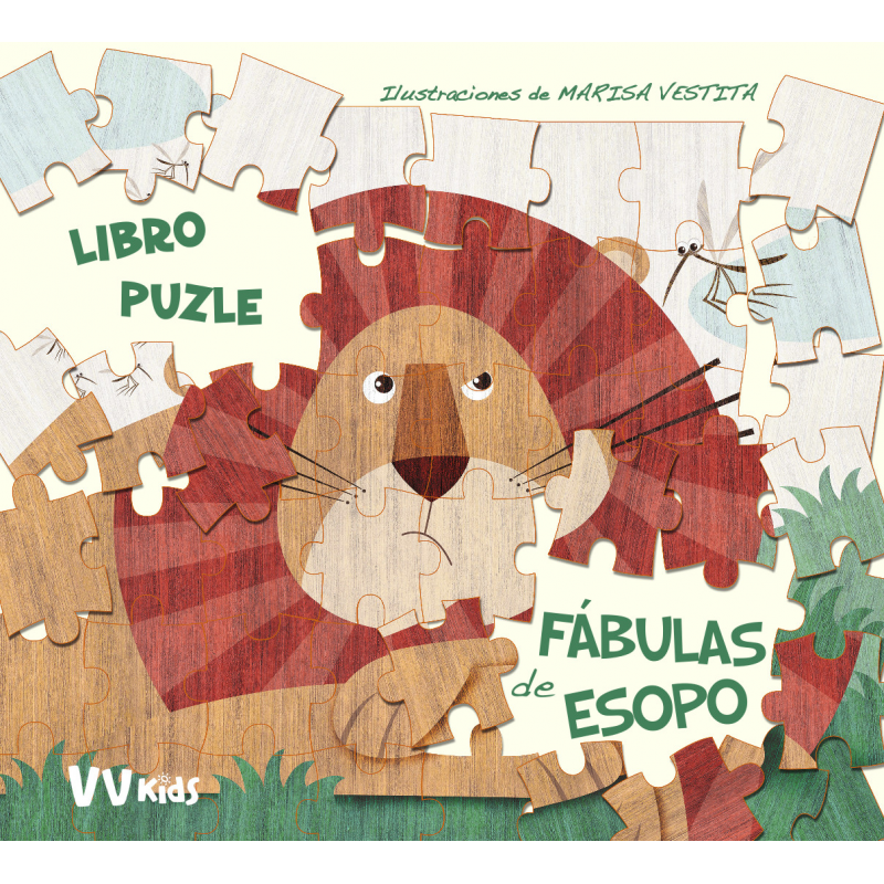 Fábulas de Esopo. Libro puzle (VVKids)