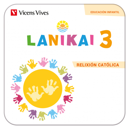 Lanikai 3. Relixión católica. Galicia (Educaión Infantil) (Digital)