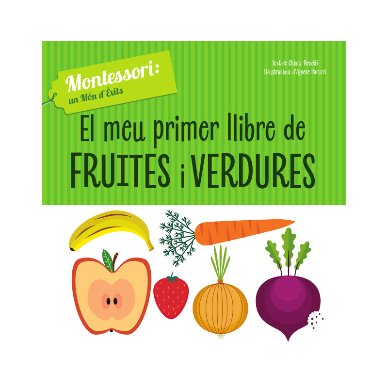 El primer llibre de fruites i verdures. (VVKids). Català