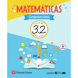 Matemáticas Competenciales 3. Libro 1, 2 y 3 (P. Zoom)