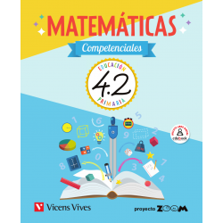 Matemáticas Competenciales 4. Libro 1, 2 y 3 (P.Zoom)
