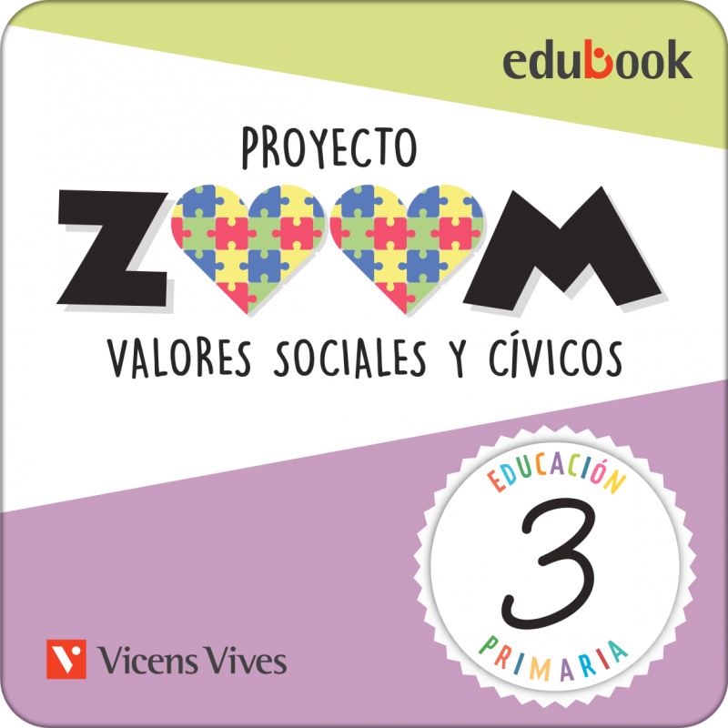 Valores sociales y cívicos 3. (Digital)  (P. Zoom)