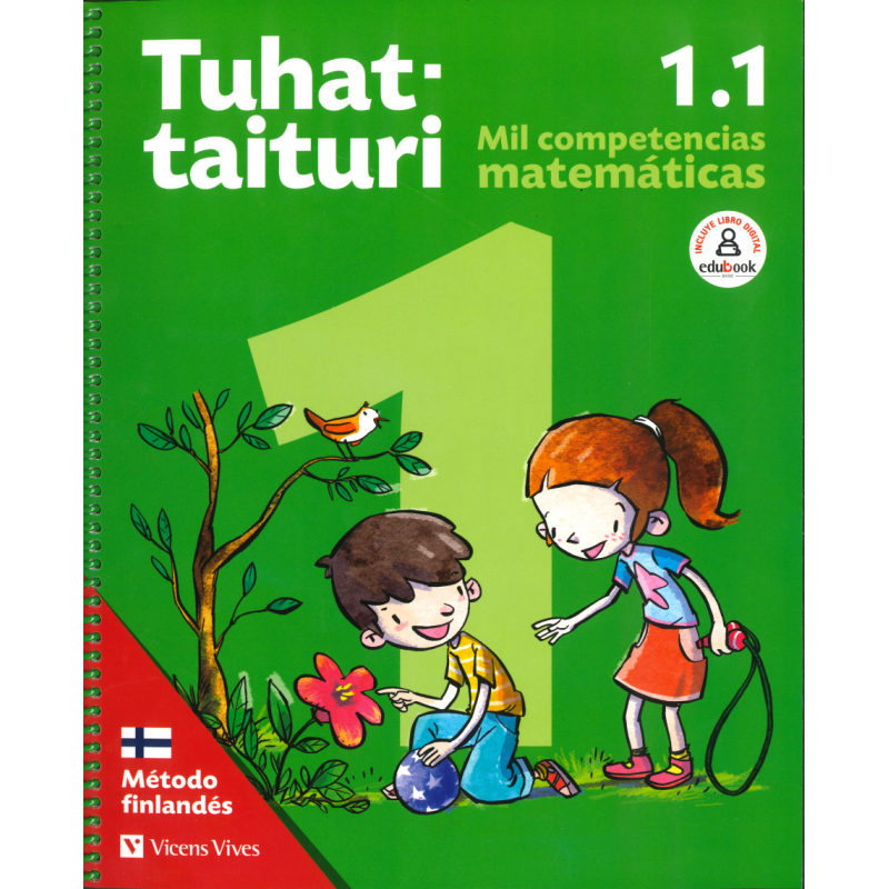 Tuhat-taituri 1.1. Matemáticas. Libro y fichas