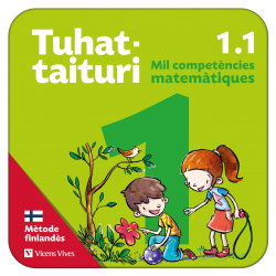 Tuhat-taituri 1.1. Matemàtiques. Llibre i fitxes.Català (Mètode finlandès) (Digital)