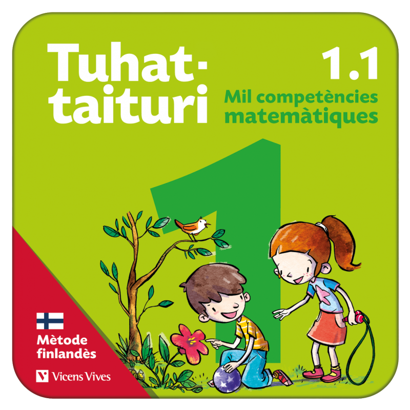 Tuhat-taituri 1.1. Matemàtiques. Llibre i fitxes.Català (Mètode finlandès) (Digital)
