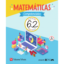 Matemáticas Competenciales 6. Libro 1, 2 y 3 (P. Zoom)