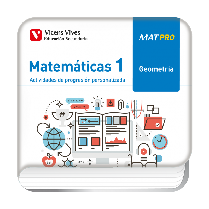 MAT PRO 1. Matemáticas. Geometría (Digital)