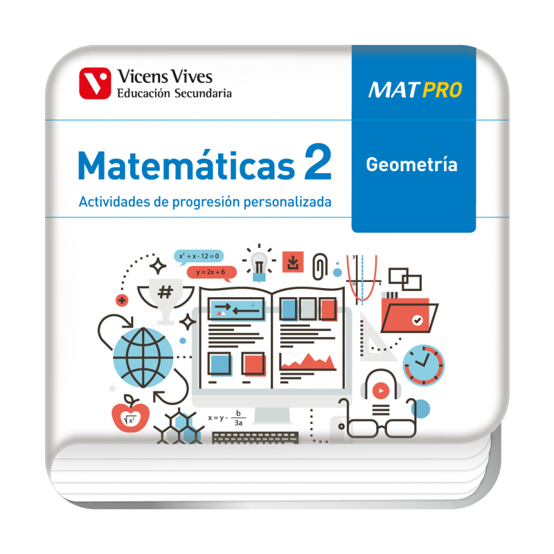 MAT PRO 2. Matemáticas. Geometría (Digital)