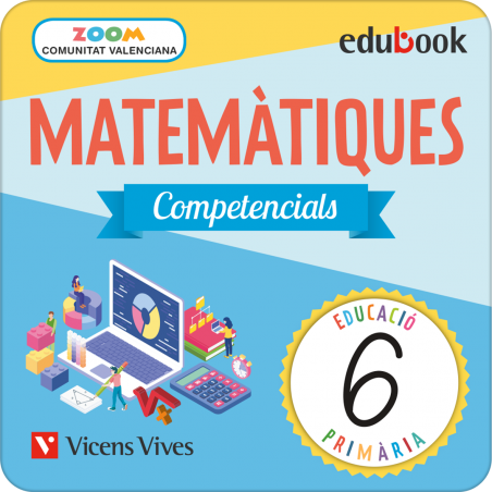 Matemàtiques Competencials 6 Comunitat Valenciana. (Digital) (P. Zoom)