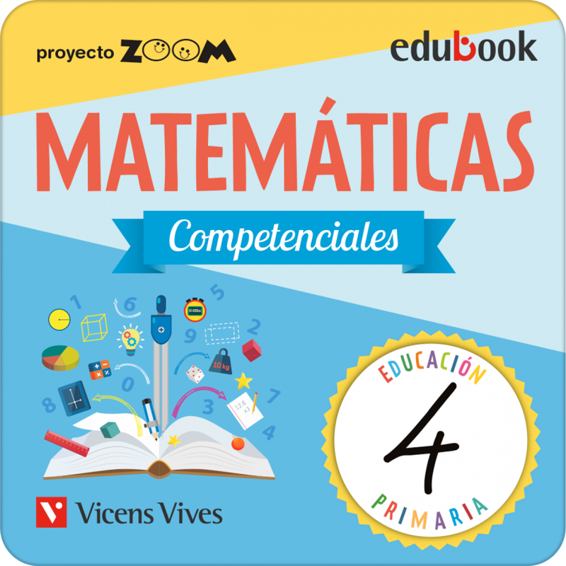 Matemáticas Competenciales 4. (Digital) (P. Zoom)