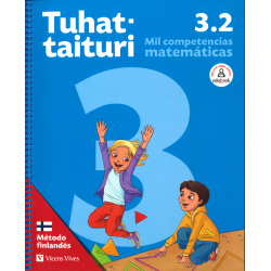 Tuhattaituri 3.2. Matemáticas. Libro y fichas (Método finlandés)