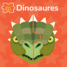 Dinosaures.  El meu primer libre puzle (VVKids)