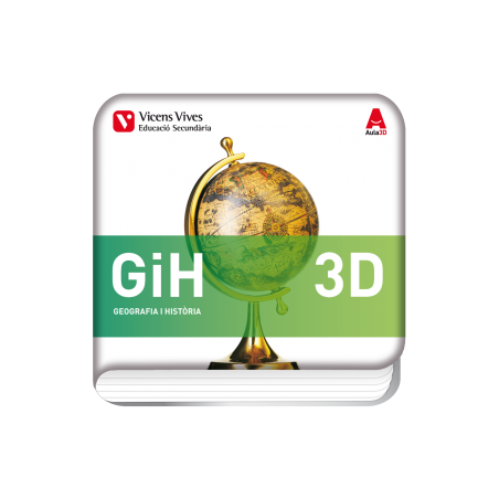 GiH 3D. Geografia i Història. Diversitat Catalunya. (Digital) (Aula 3D)