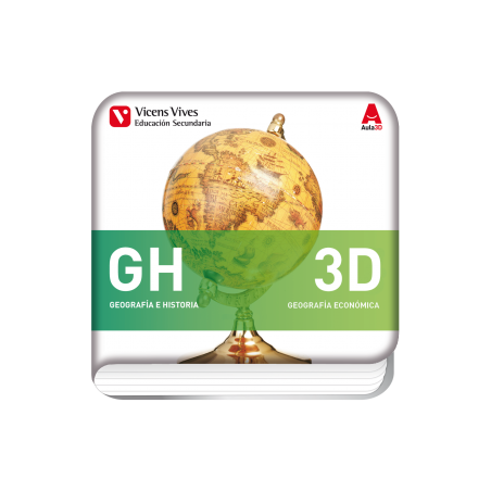 GH 3D. Geografía Económica. Diversidad (Digital) (Aula 3D)