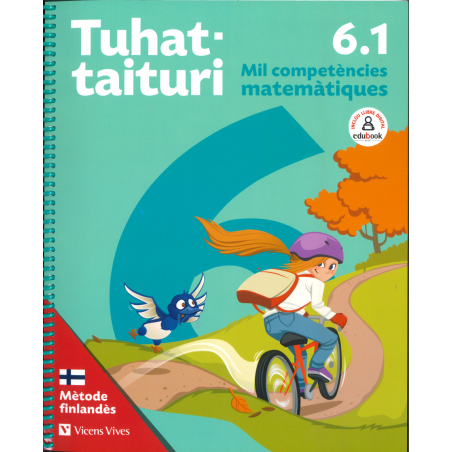 Tuhattaituri 6.1. Matemàtiques. Llibre i fitxes.Català (Mètode finlandès)