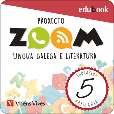 Lingua galega e literatura 5. (Dixital) (P. Zoom)