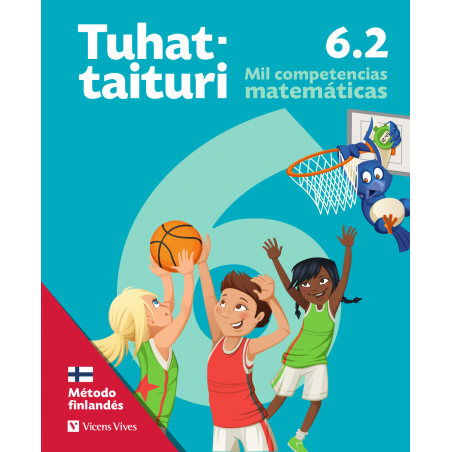 Tuhattaituri 6.2. Matemáticas. Libro y fichas (Método finlandés)