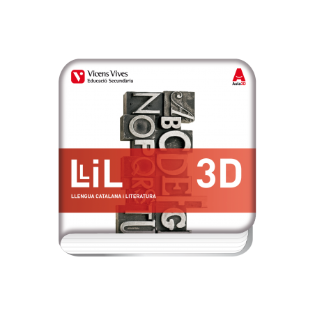 LLiL 3D. Llengua catalana i Literatura Diversitat.(Aula 3D) (Digital)