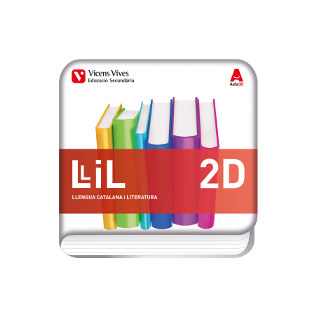 LLiL 2D. Llengua catalana i literatura Diversitat. Catalunya (Aula 3D) (Digital)