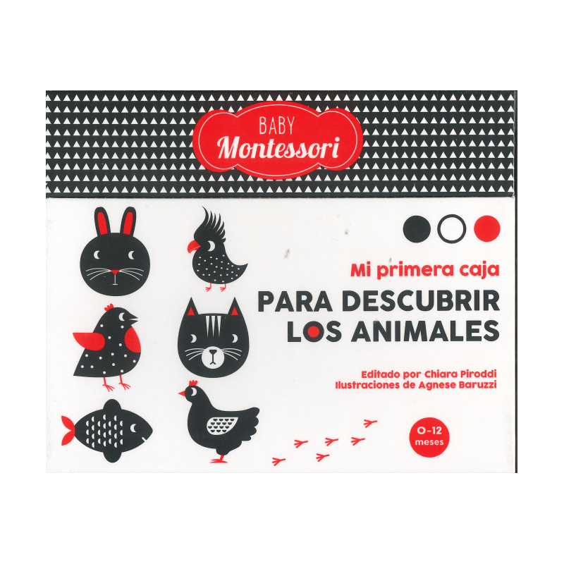 Baby Montessori. Mi primera caja para descubrir los animales (VVKids)