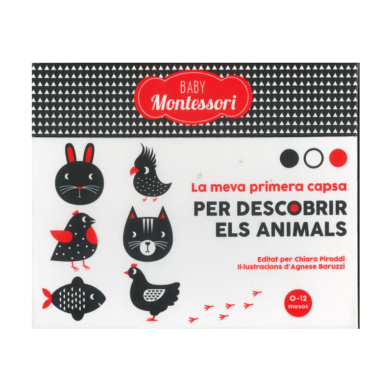 Baby Montessori. La meva primera capsa per descobrir els animals (VVKids). Català