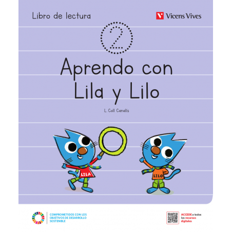 Aprendo con Lila y Lilo. Libro de Lectura 2