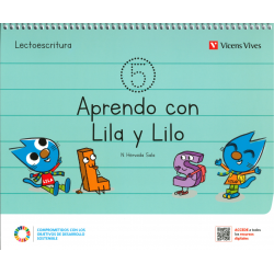 Aprendo con Lila y Lilo. Lectoescritura 5