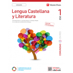 Lengua Castellana y Literatura 1. Catalunya. (Comunidad En Red). Edición por bloques
