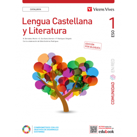 Lengua Castellana y Literatura 1. Catalunya. (Comunidad En Red). Edición por bloques