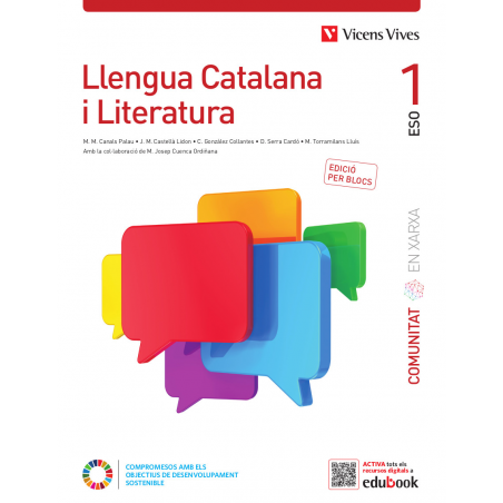 Llengua Catalana i Literatura 1 Catalunya. (Comunitat en Xarxa). Edició per blocs
