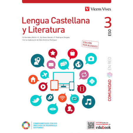 Lengua Castellana y Literatura 3. (Comunidad en Red). Edición por bloques