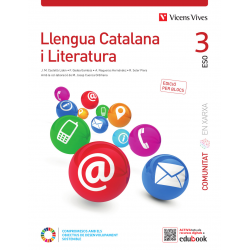 Llengua Catalana i Literatura 3 Catalunya. (Comunitat en Xarxa). Edició per blocs