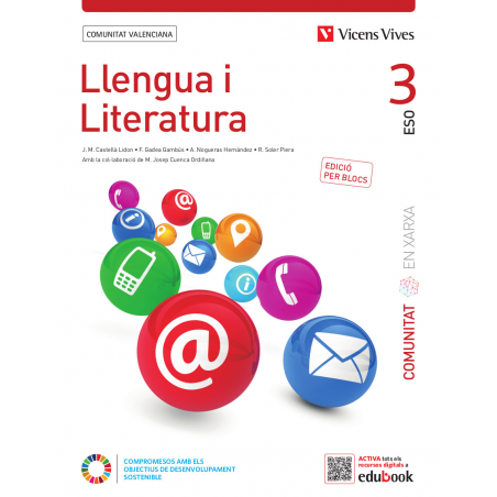 Llengua i Literatura 3 C. Valenciana(Comunitat en Xarxa). Edició per blocs