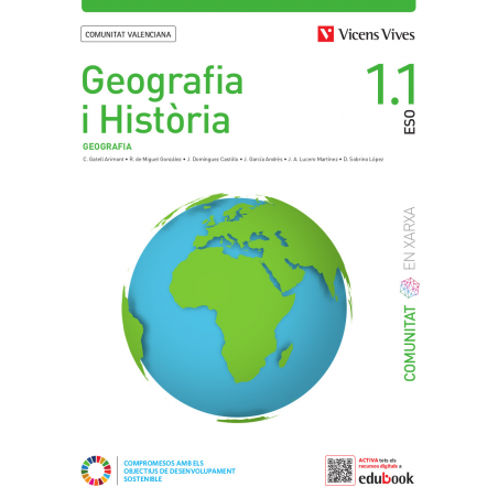 Geografia i Història 1 Comunitat Valenciana  (1.1-1.2)  (Comunitat en Xarxa)