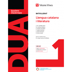 Dual 1. Llengua Catalana i Literatura. Llibre consulta i activitats amb projecte digital
