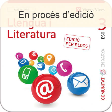 Llengua i Literatura 3 Illes Balears (Comunitat en Xarxa). Ed. per blocs (Edubook Digital
