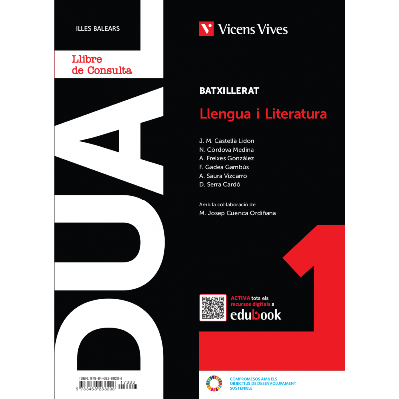 Dual 1. Llengua i Literatura Illes Balears. Llibre consulta i activ. amb projecte digital