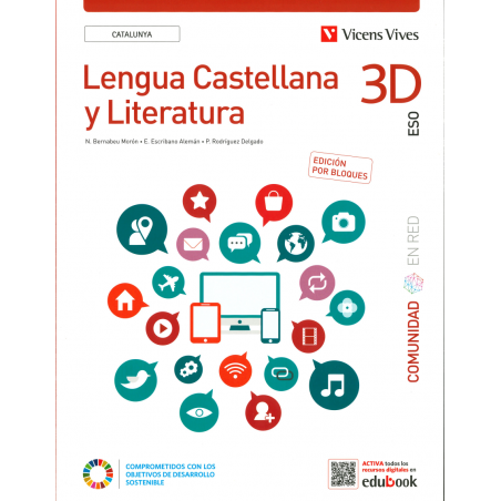 Lengua Castellana y Literatura 3D Catalunya. (Comunidad en Red). Edic.bloques