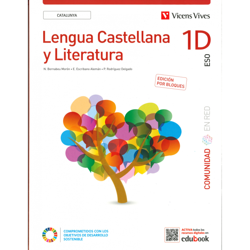 Lengua Castellana y Literatura 1D. Catalunya. (Comunidad En Red). Edición por bloques