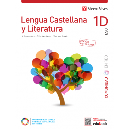 Lengua Castellana y Literatura 1D. (Comunidad En Red). Edición por bloques