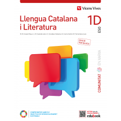 Llengua Catalana i Literatura 1D Catalunya. (Comunitat en Xarxa). Edició per blocs
