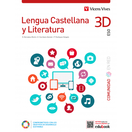 Lengua Castellana y Literatura 3D. (Comunidad en Red). Edición combinada