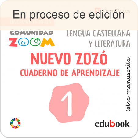 Nuevo Zozó 1. Cuaderno Manuscrita para Catalunya (Comunidad Zoom) (Edubook Digital)