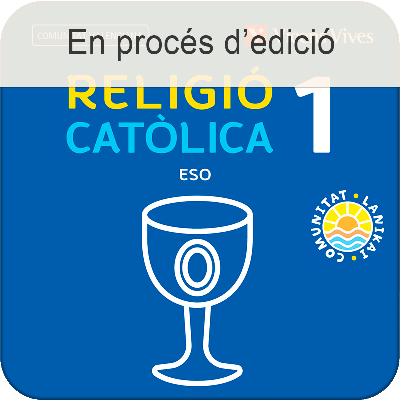 Religiò catòlica 1 ESO Comunitat Valenciana (Comunitat Lanikai) (Edubook Digital)