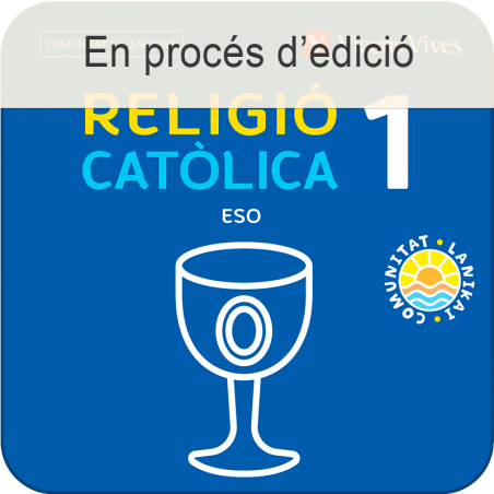 Religiò catòlica 1 ESO Comunitat Valenciana (Comunitat Lanikai) (Edubook Digital)